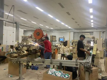 GDX-1 setelah rebuild penuh, tersambung ke TAM, CT, dan CV sebagai satu kesatuan production line